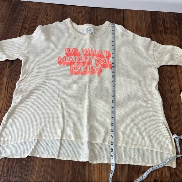 Offline by Aerie Oversized Thermal Oatmeal Colored Size Medium - Picture 5 of 13